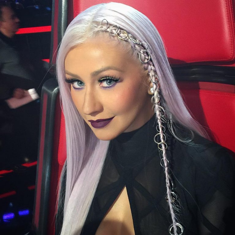 Christina Aguilera on “The Voice” live show #9 & #10 Promo Stills