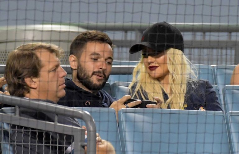 Christina Aguilera at Los Angeles Dogers in LA – July 22nd